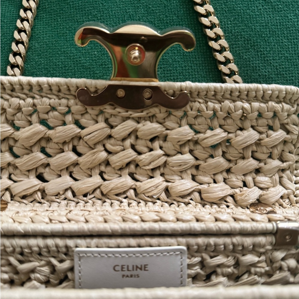 Celine Raffia Bag - Picture 6 of 10